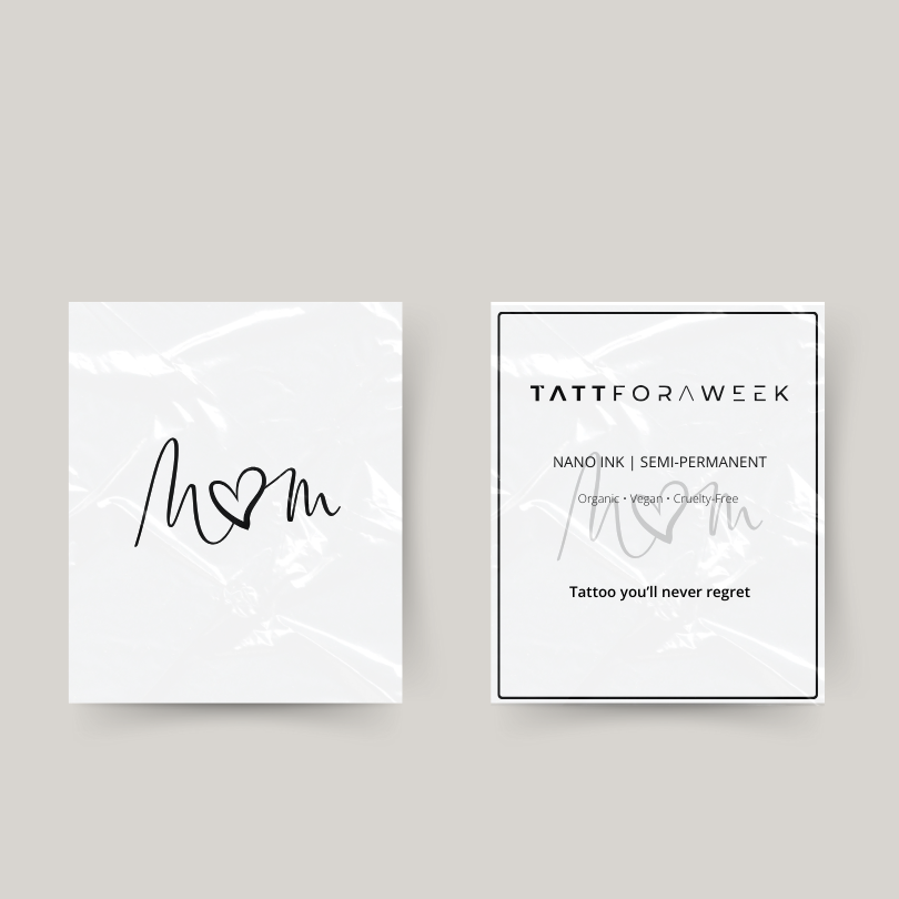 Tymczasowy tatuaż mama