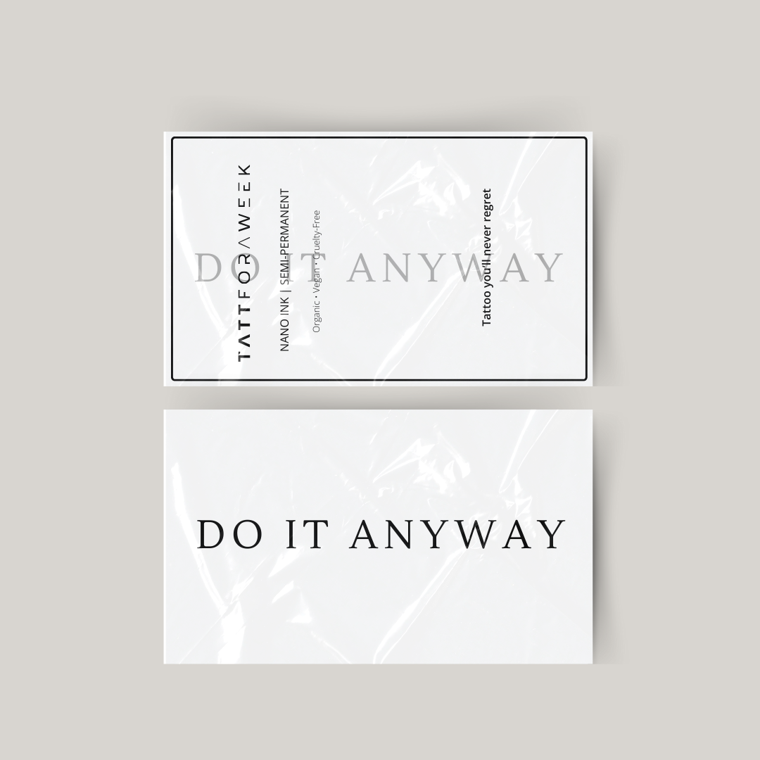 Tymczasowy tatuaż i tak to zrób