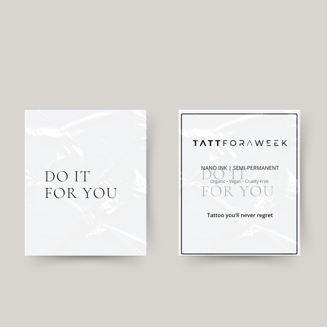 Tymczasowy tatuaż zrobi to za Ciebie