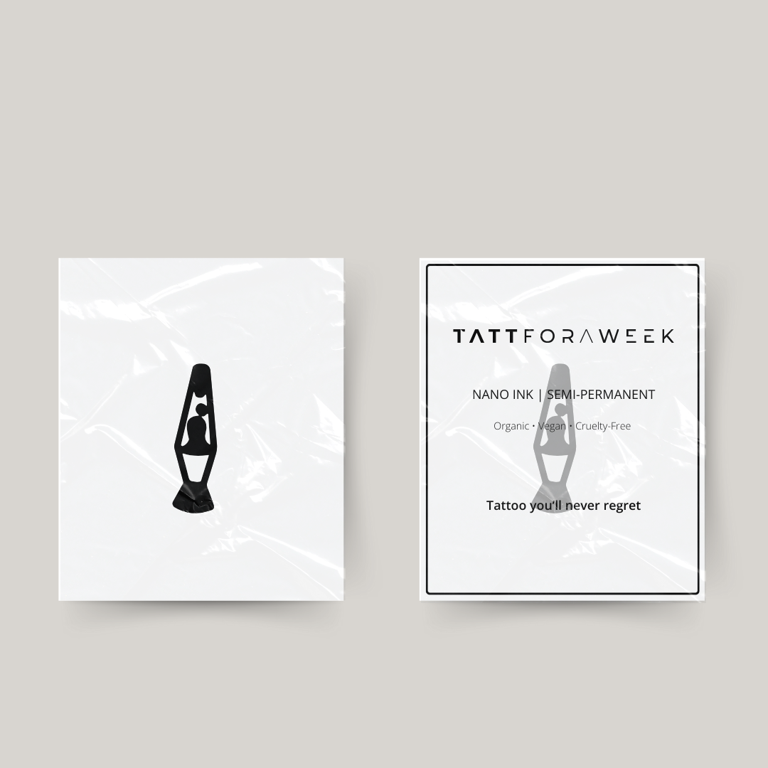 Tymczasowy tatuaż lampa lawowa