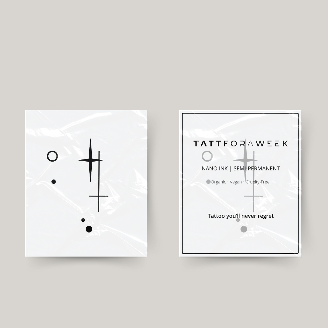 Tymczasowy tatuaż znak zodiaku Waga