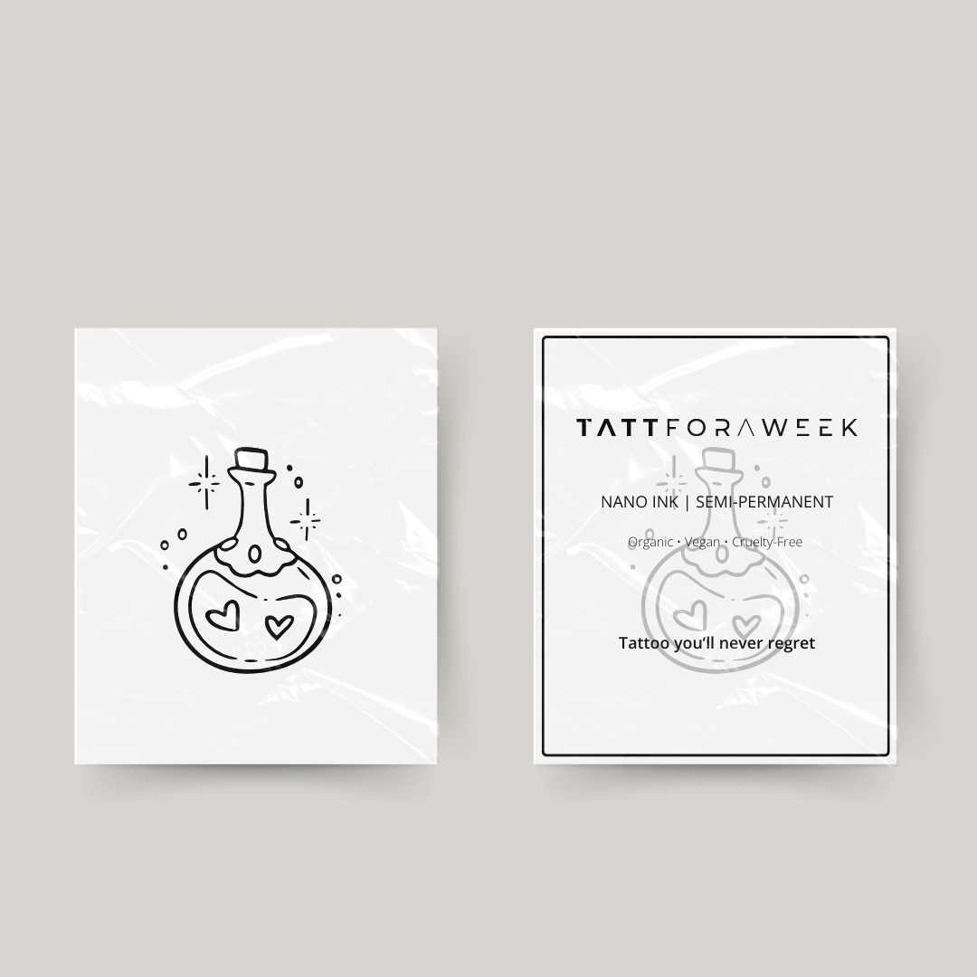 Tymczasowy tatuaż trucizna miłości