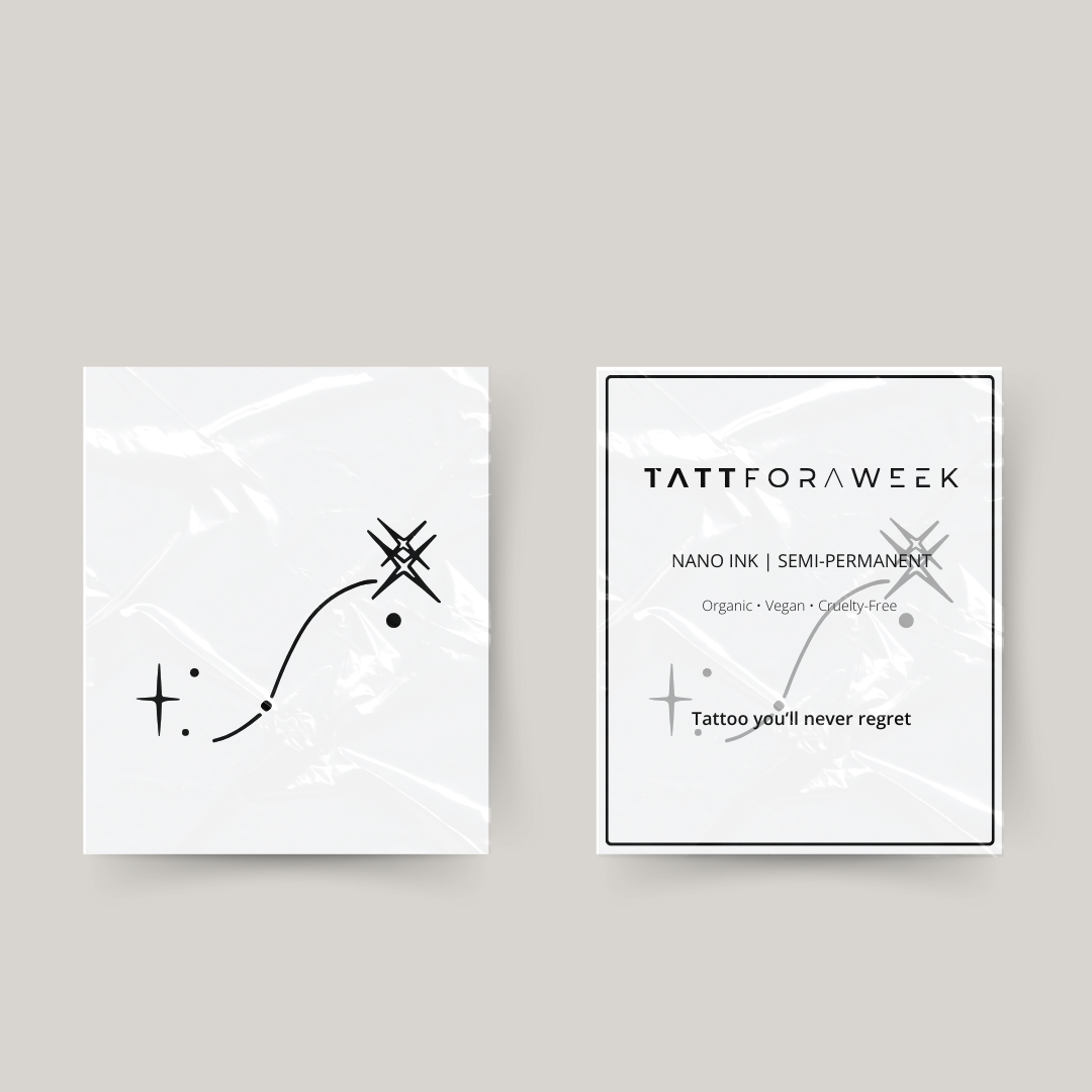 Tymczasowy tatuaż znak zodiaku Skorpion