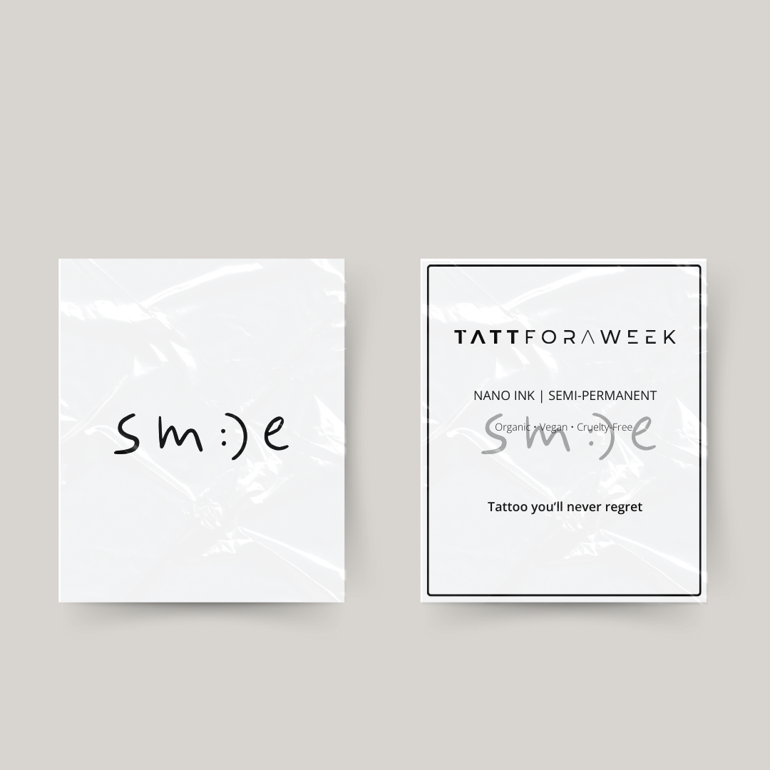 Tymczasowy tatuaż sm:)e