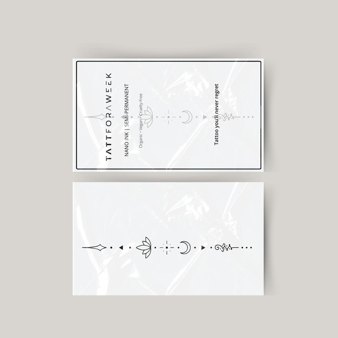 Tymczasowy tatuaż unalome II