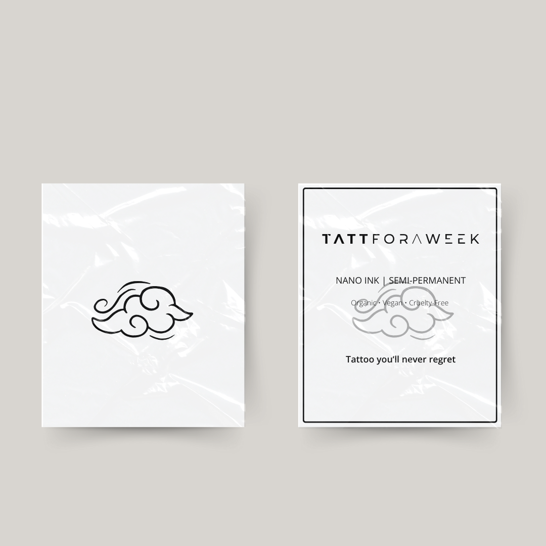 Tymczasowy tatuaż wiatr