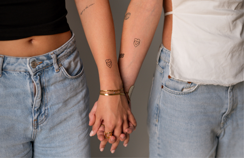 Tatuaże przyjaciółek
