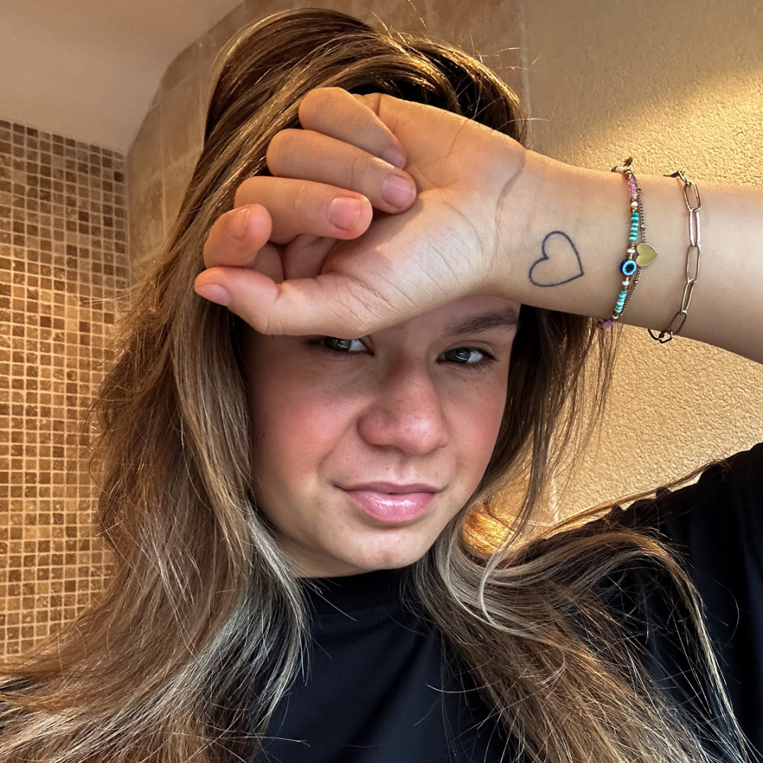 Tymczasowy tatuaż serca