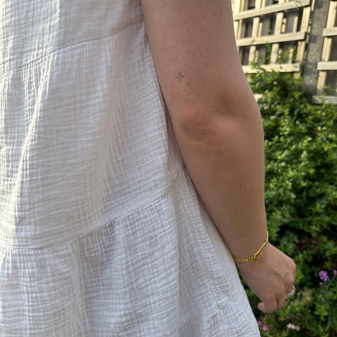 Tymczasowy blask tatuażu