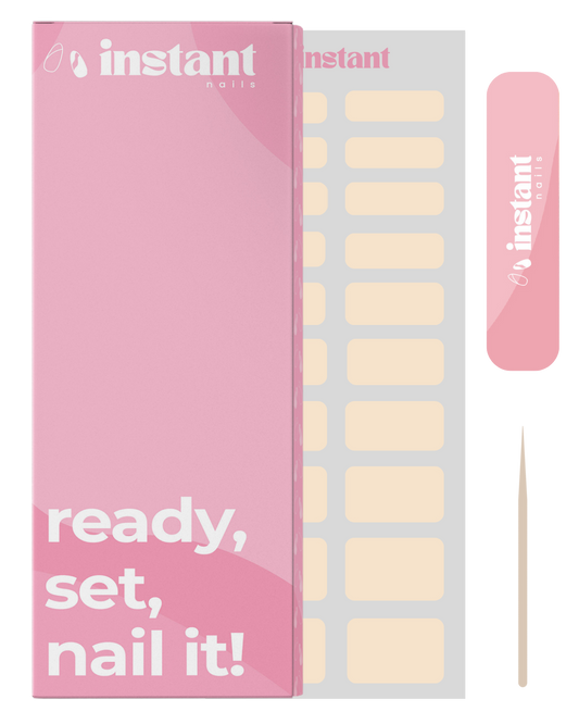 Naklejki na paznokcie neutralny glam