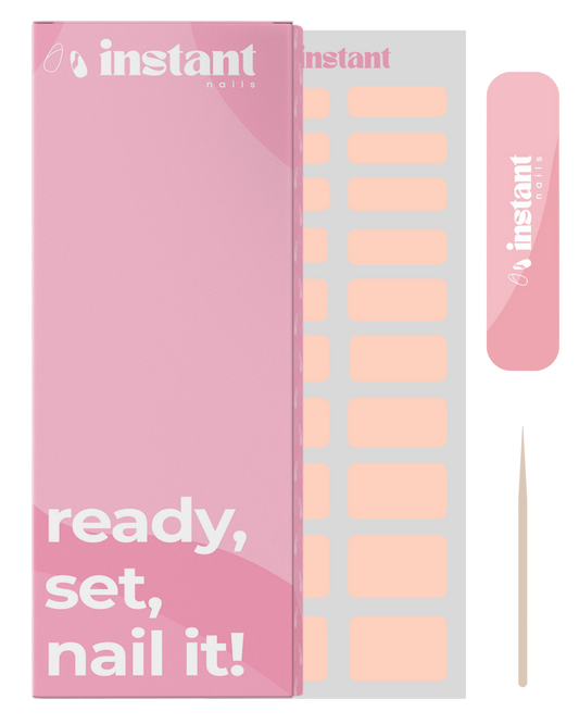 Naklejki na paznokcie nude chic