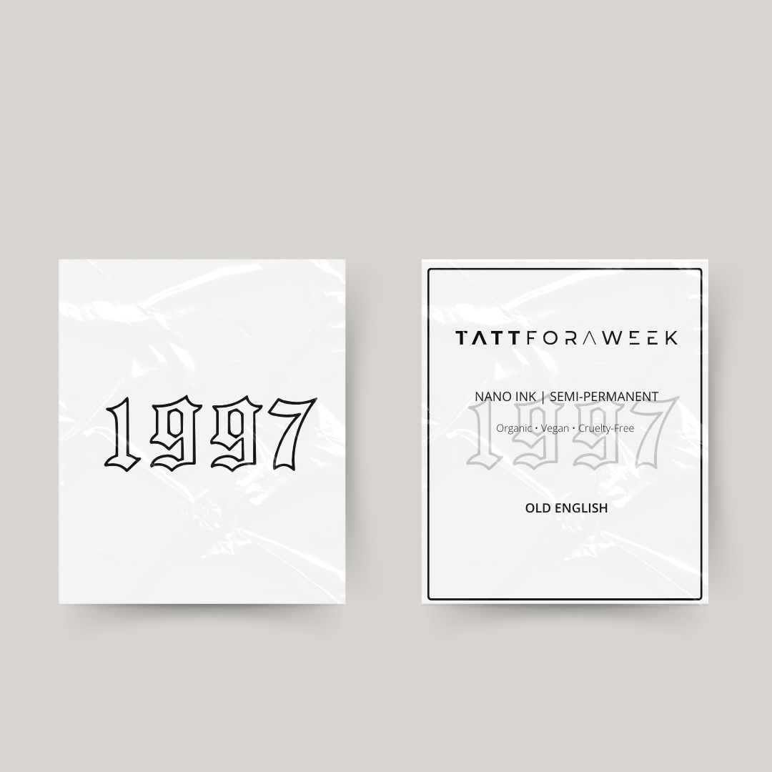 Tymczasowy tatuaż 1997