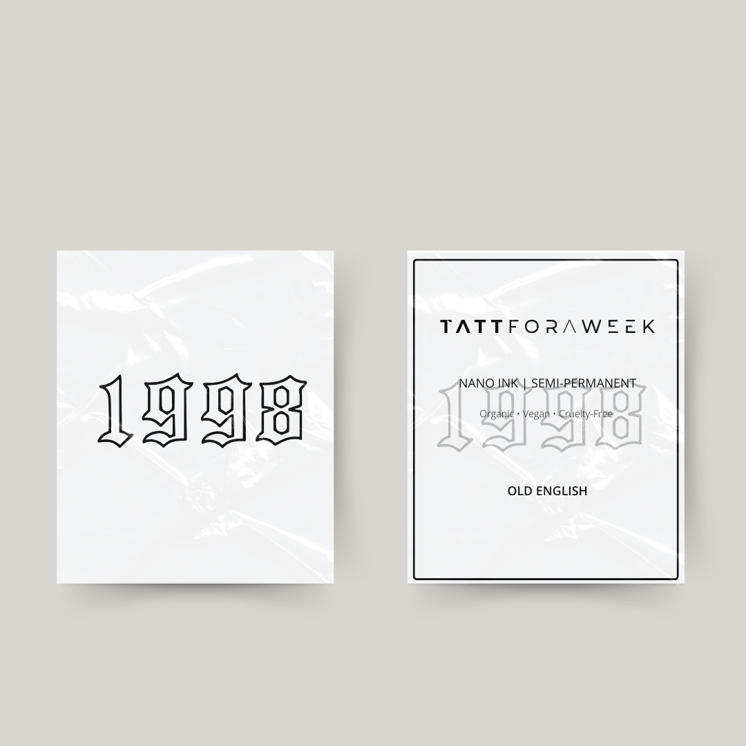 Tymczasowy tatuaż 1998