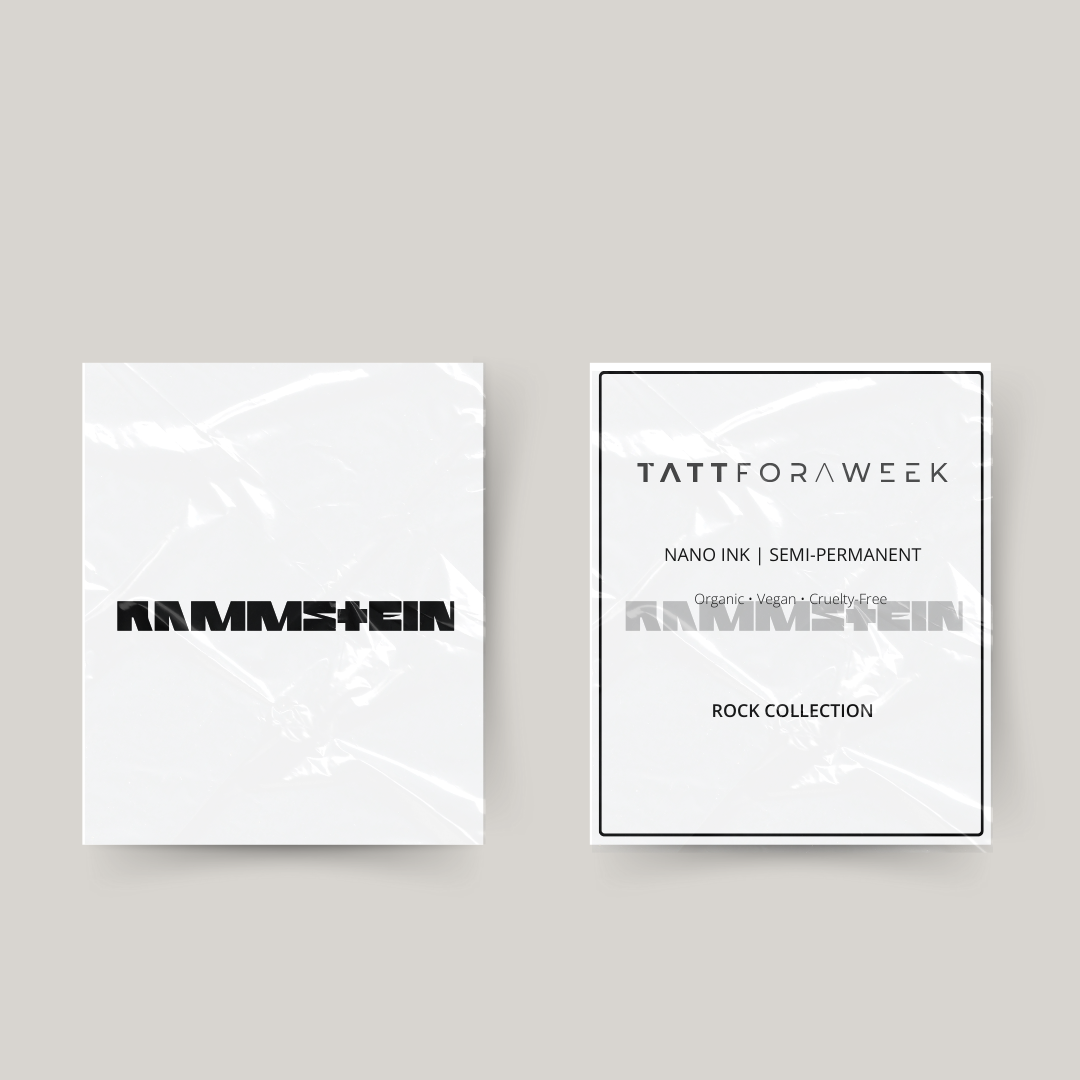 Tymczasowy tatuaż Rammstein