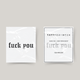 Tymczasowy tatuaż fuck you
