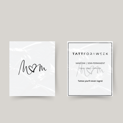 Tymczasowy tatuaż mama