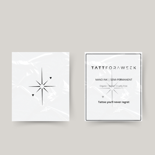 Tymczasowy tatuaż gwiazda polarna