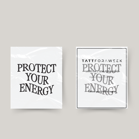 Tymczasowy tatuaż chroniący Twoją energię
