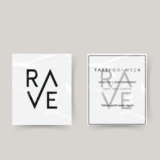 Tymczasowy tatuaż rave