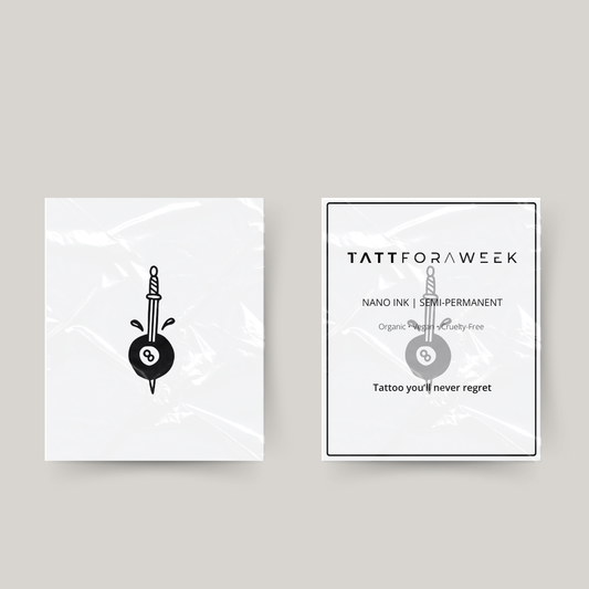 Tymczasowy tatuaż 8 slay