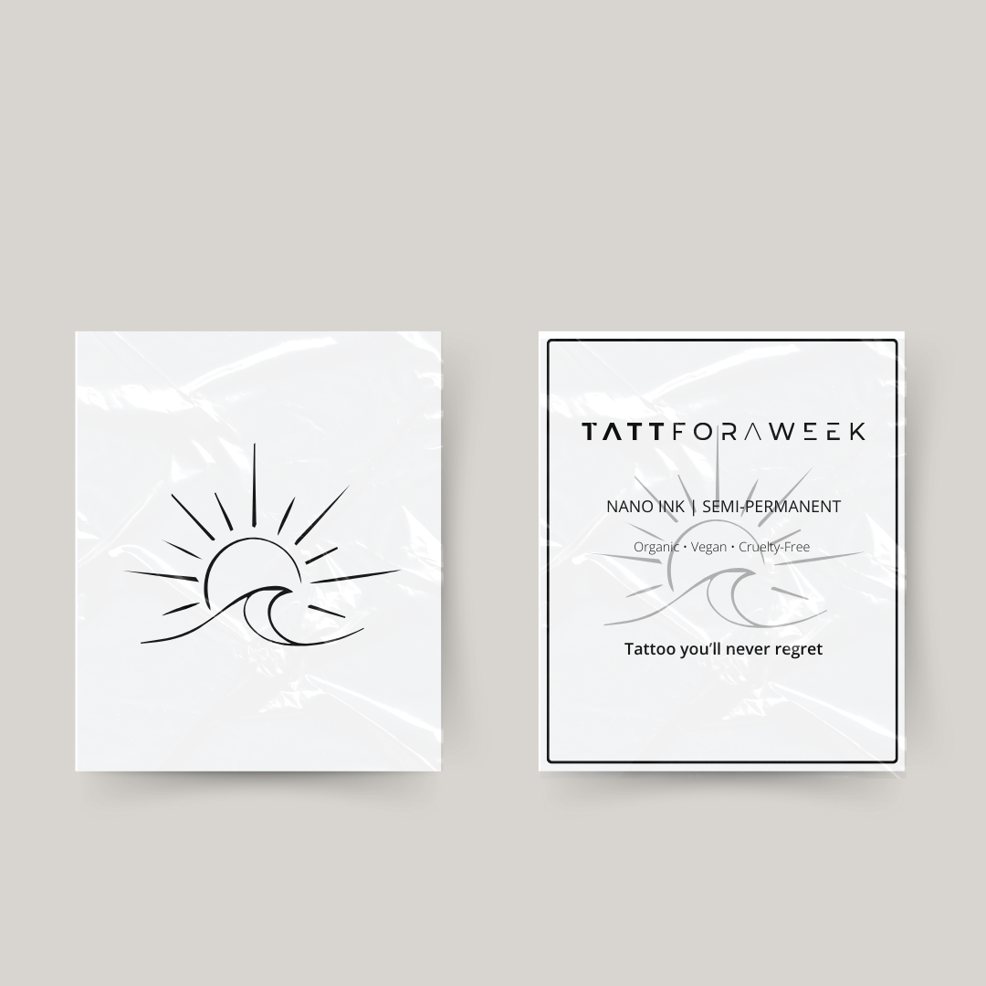 Tymczasowy tatuaż plażowy