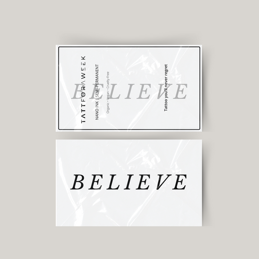 Tymczasowy tatuaż wierzy