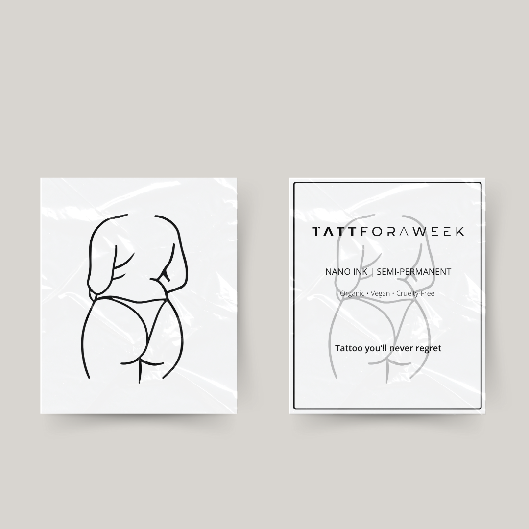Tymczasowy tatuaż body positivity
