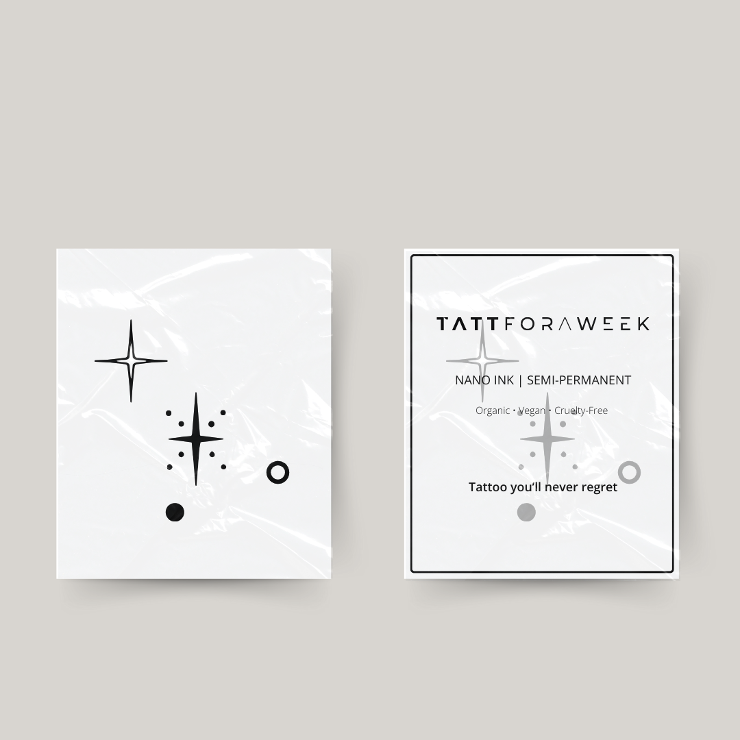 Tymczasowy tatuaż gwiazdy raka