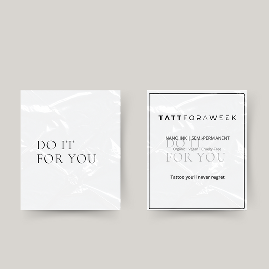 Tymczasowy tatuaż zrobi to za Ciebie