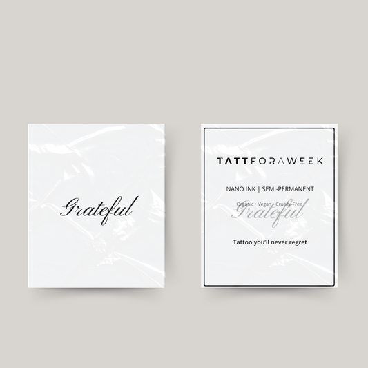 Tymczasowy tatuaż wdzięczny
