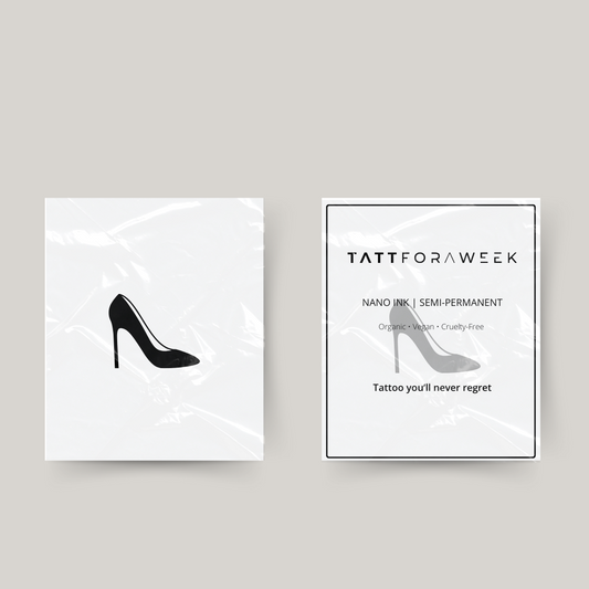 Tymczasowy tatuaż na pięcie