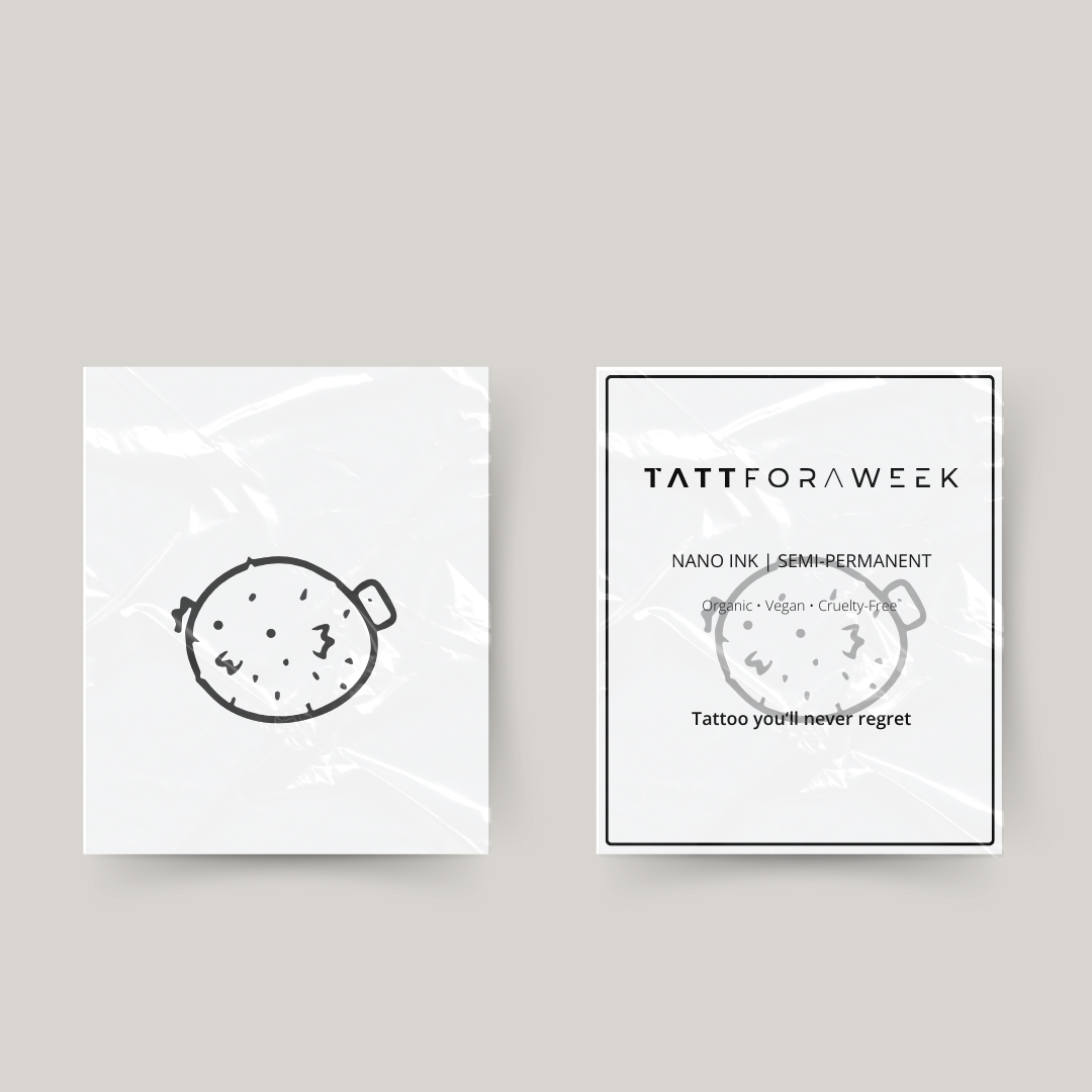 Tymczasowy tatuaż rozdymka