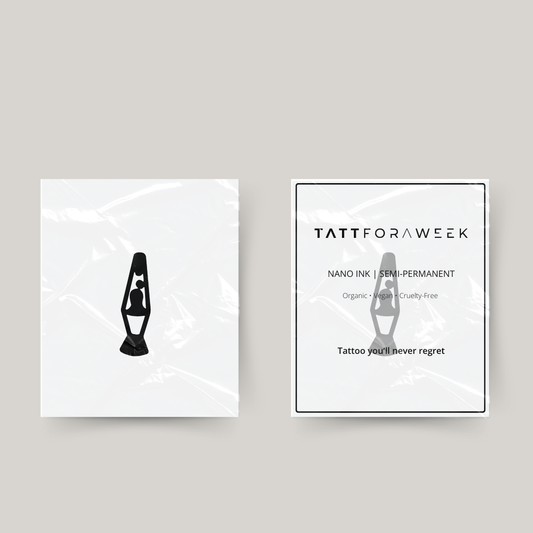 Tymczasowy tatuaż lampa lawowa