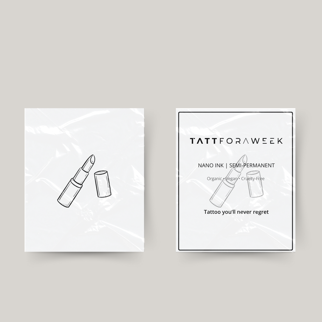 Tymczasowa szminka do tatuażu