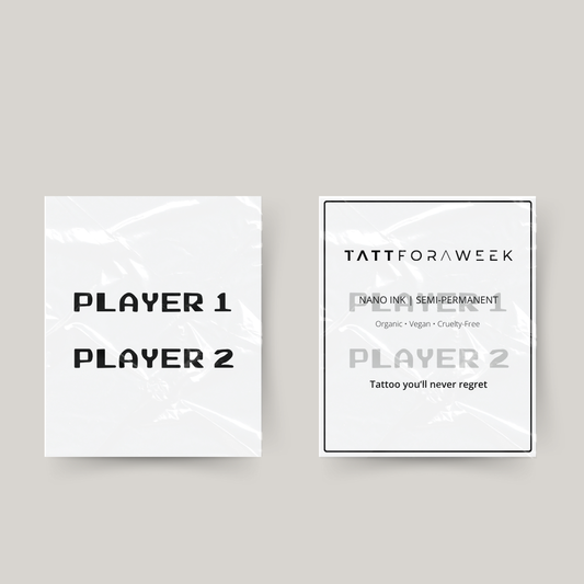 Tymczasowy tatuaż do dopasowywania dla graczy