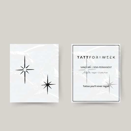 Tymczasowy tatuaż do dopasowania z brokatem