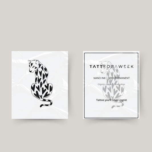 Tymczasowy tatuaż lampart