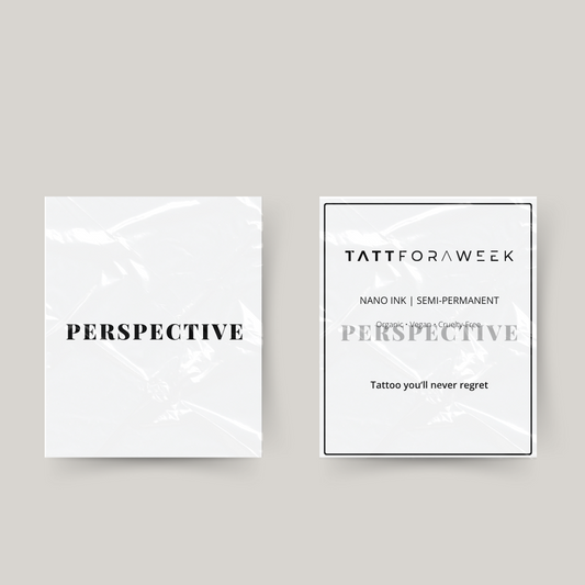 Tymczasowa perspektywa tatuażu