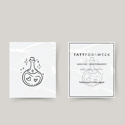 Tymczasowy tatuaż trucizna miłości