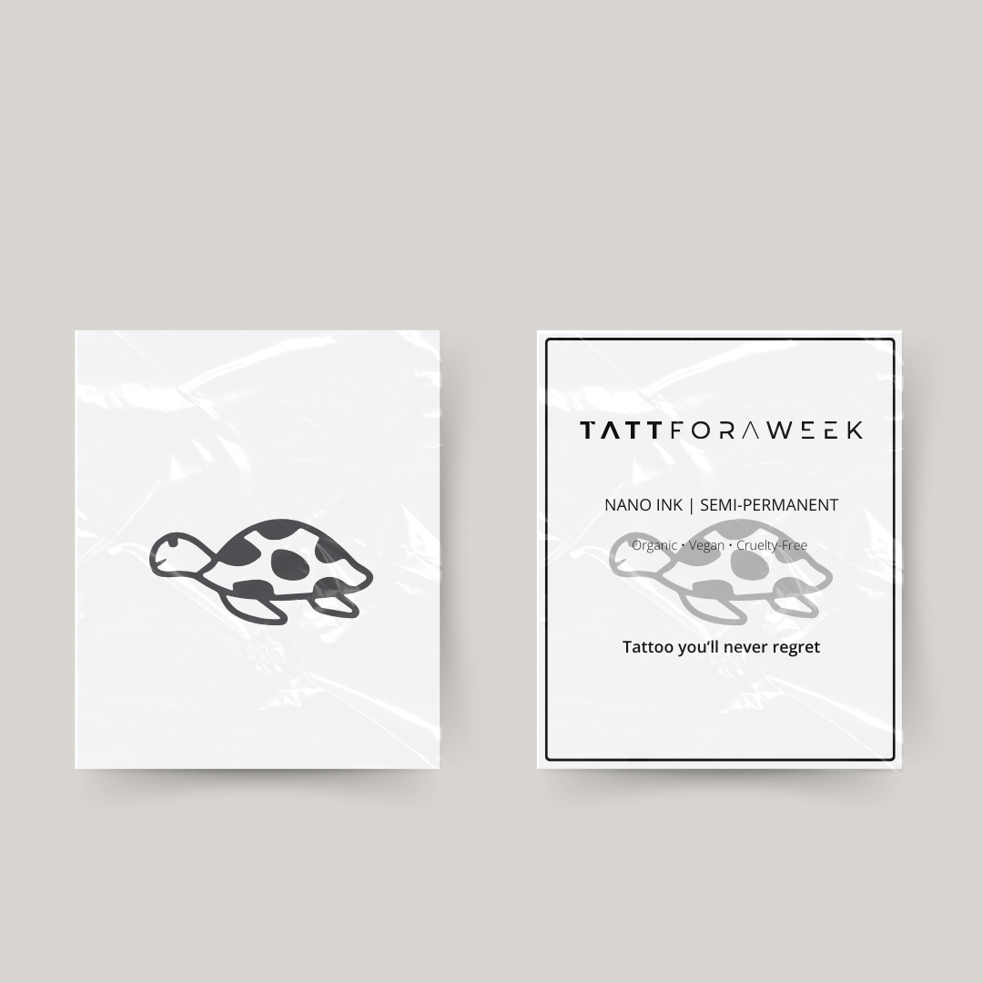 Tymczasowy tatuaż żółwik