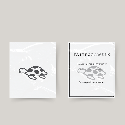 Tymczasowy tatuaż żółwik
