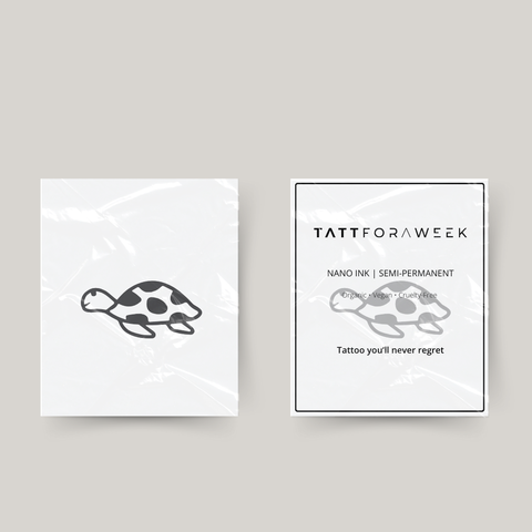 Tymczasowy tatuaż żółwik