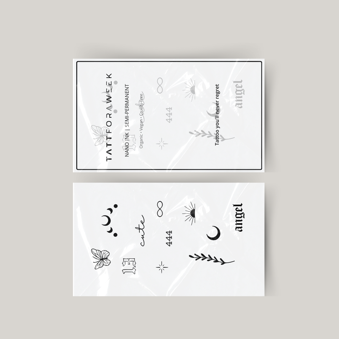 Tymczasowy zestaw tatuaży anioł