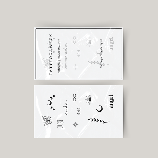 Tymczasowy zestaw tatuaży anioł