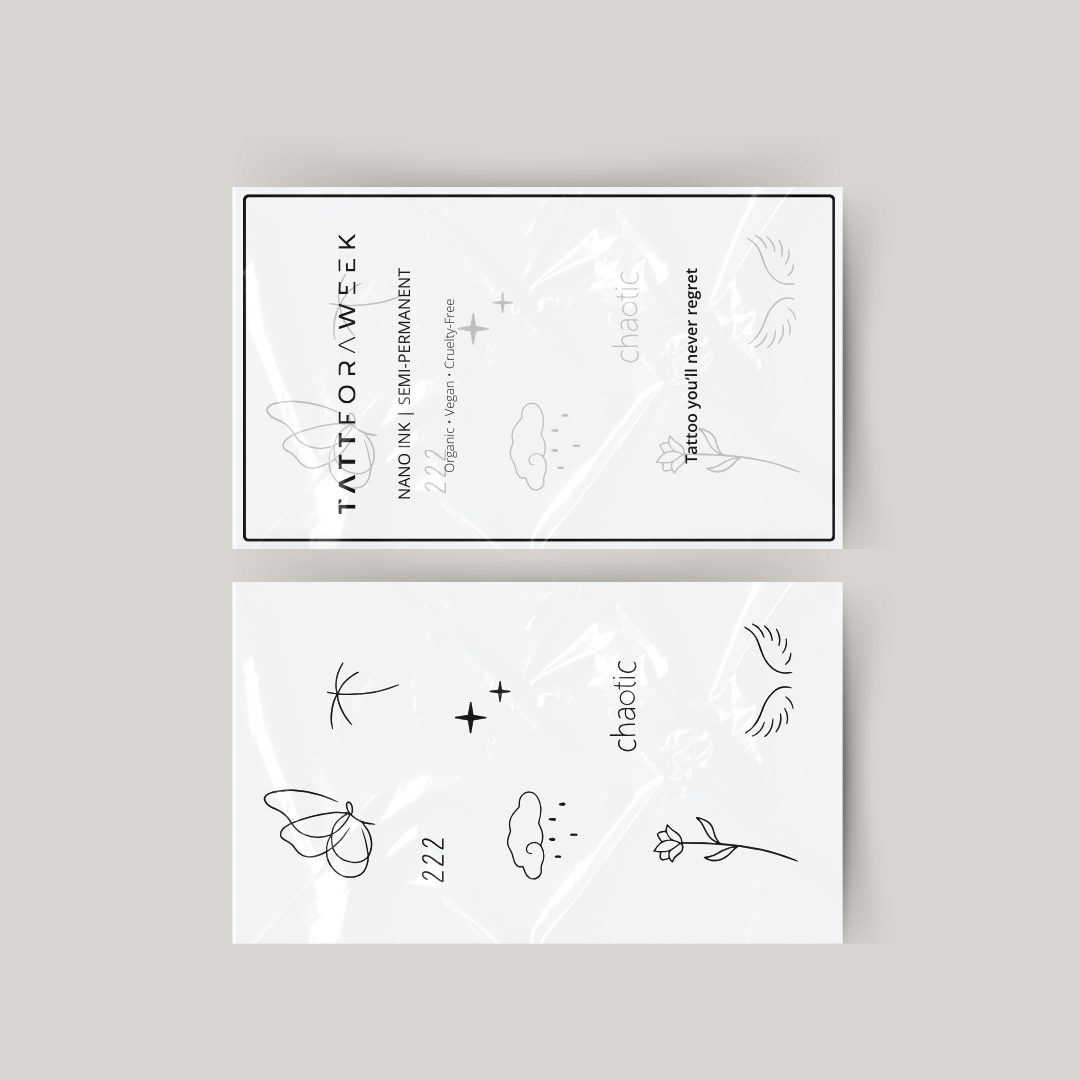 Tymczasowy zestaw tatuaży chaotic