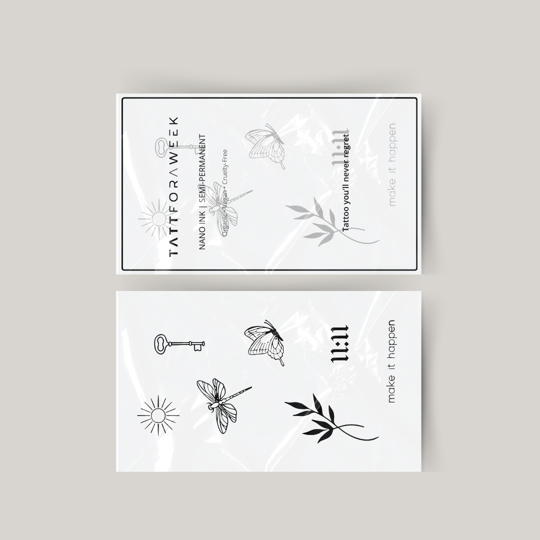 Tymczasowy zestaw tatuaży zrób to teraz