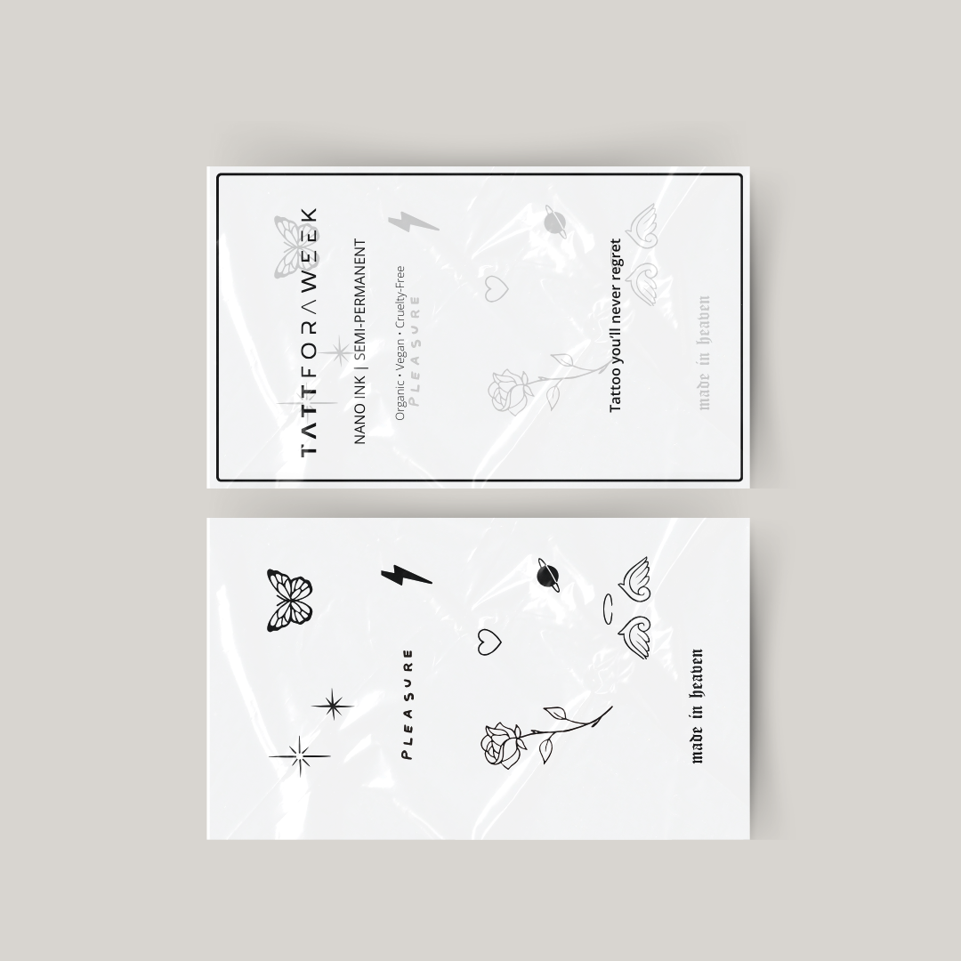 Tymczasowy zestaw tatuaży przyjemność