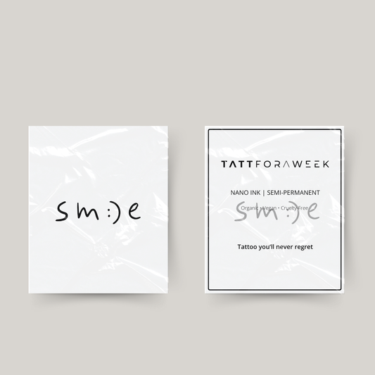 Tymczasowy tatuaż sm:)e