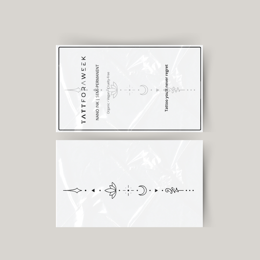 Tymczasowy tatuaż unalome II