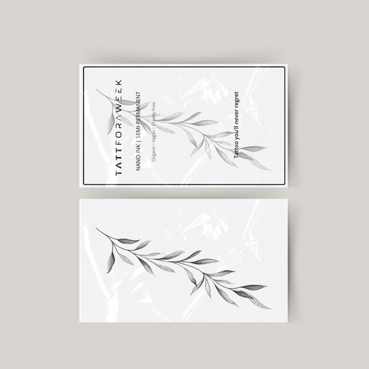 Tijdelijke tattoo grote plant